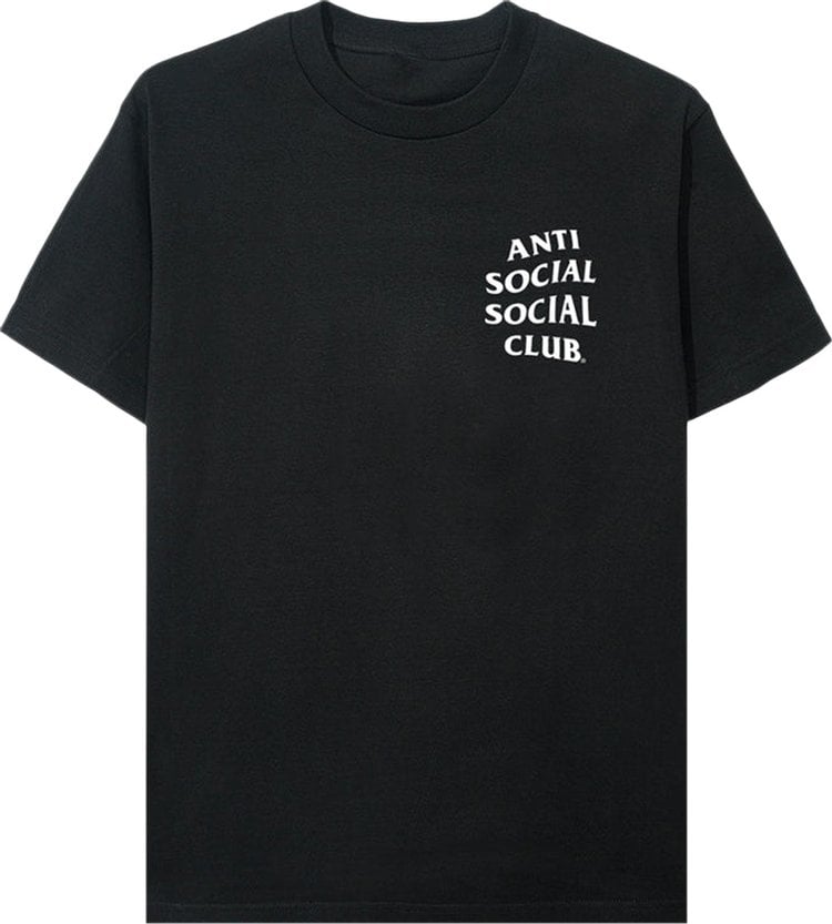 Anti Social Social Club Mind Games Tee 'Black', black