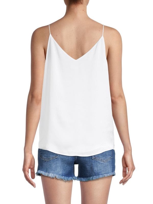 Calvin Klein V-Neck Top, White