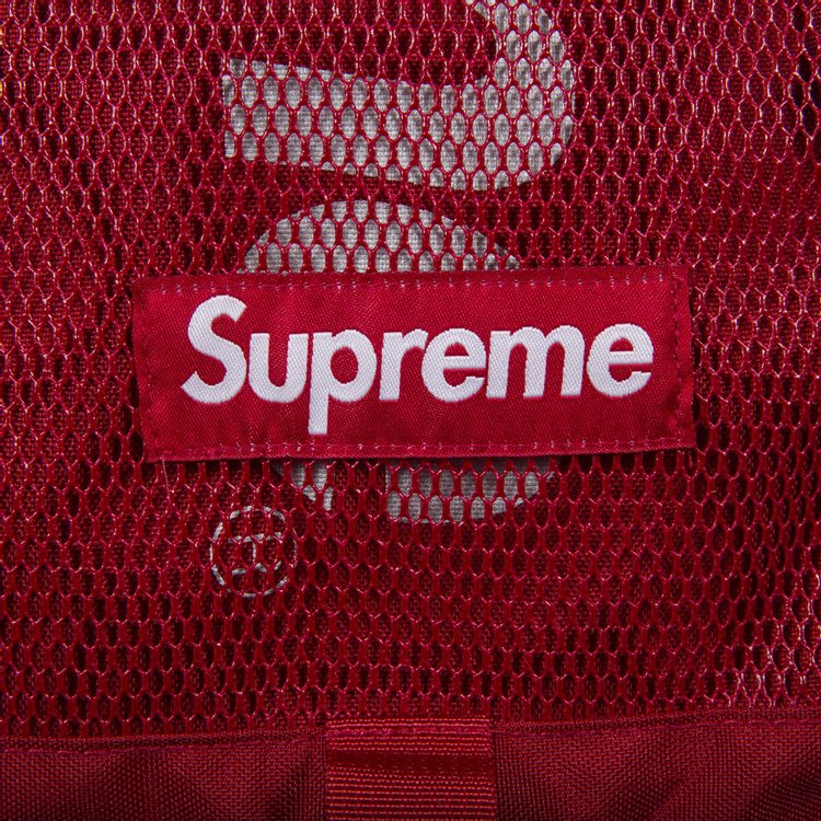 Supreme Backpack Dark Red, red