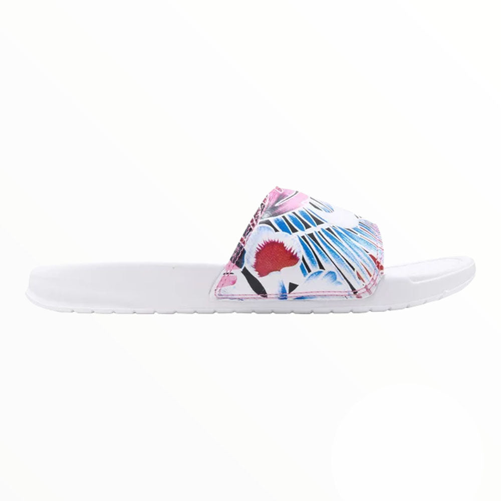 Nike Benassi JDI Print Slides, white