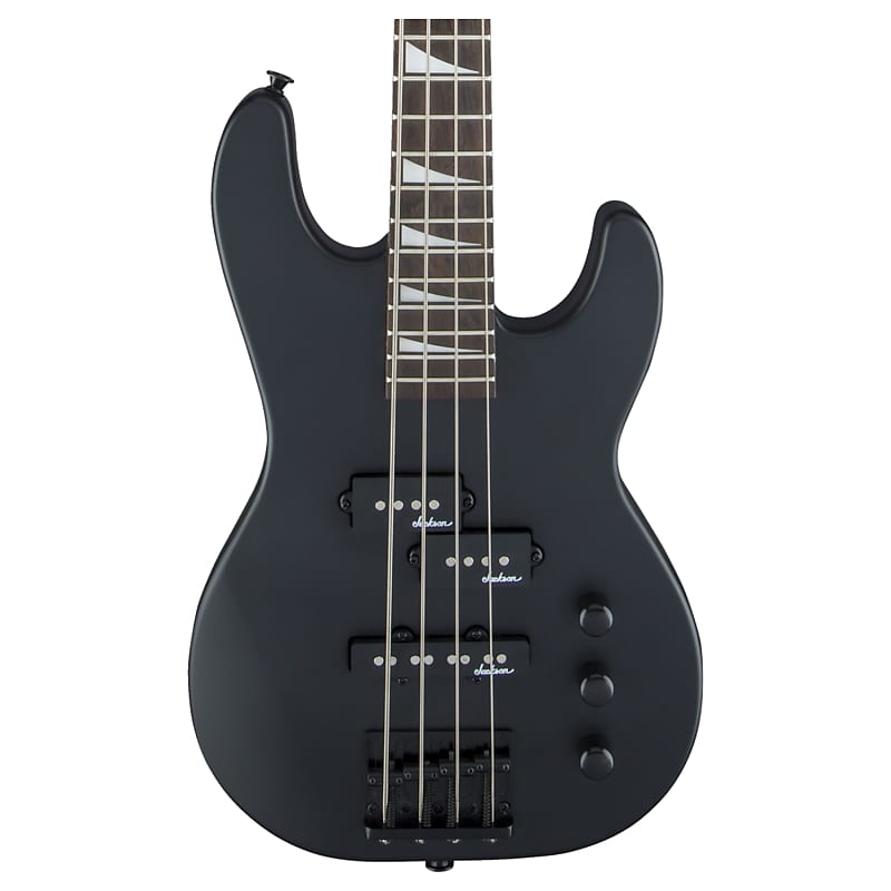 Jackson JS Series Concert Bass Minion JS1X Short Scale Satin Black 2915556568