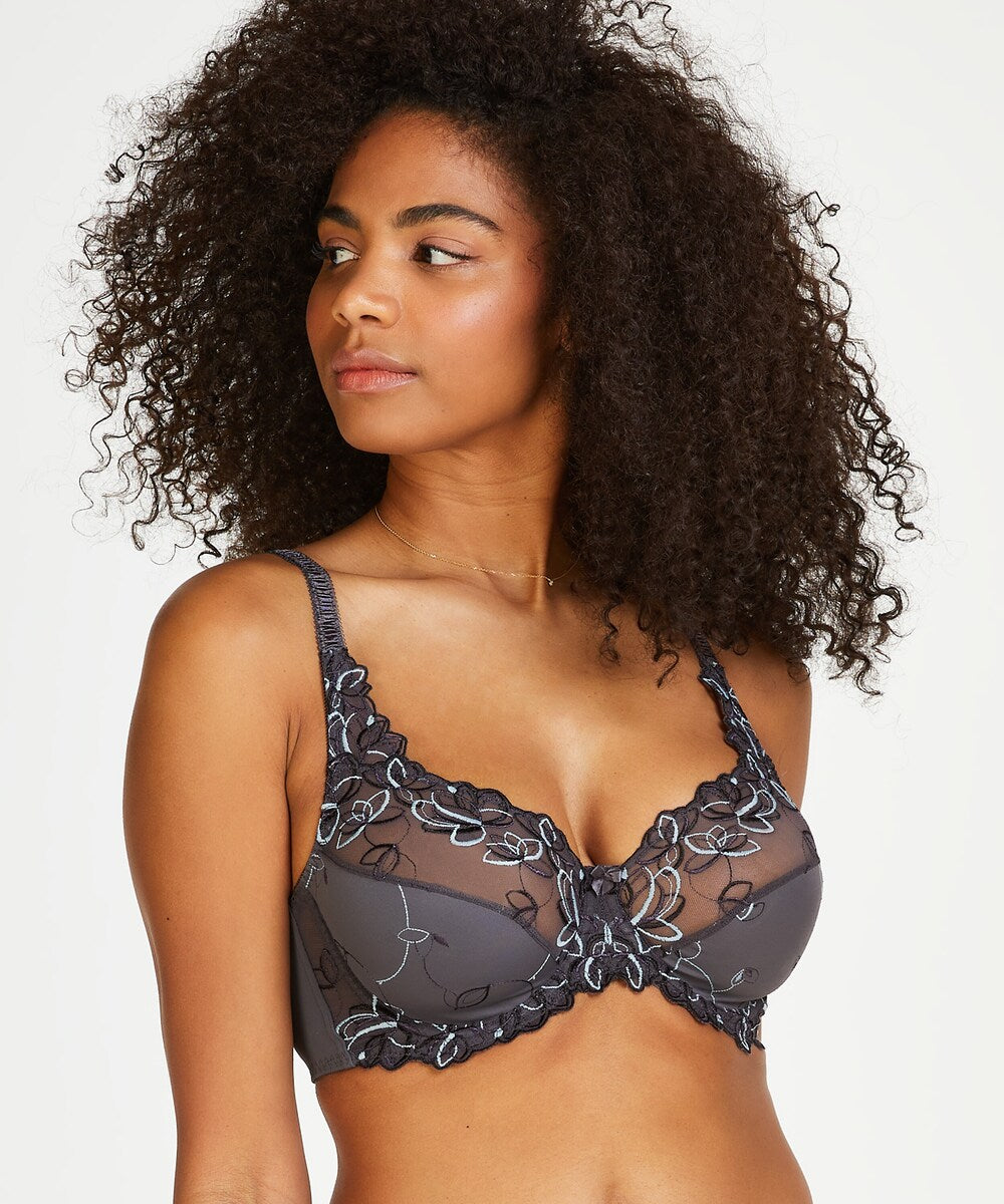 Hunkemöller Diva T-shirt bra, dark gray