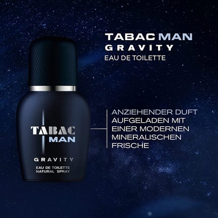 Tabac Man Gravity Eau de Toilette 30ml Natural Spray Vaporisateur - Bold, Masculine Distinctive Scent for Modern Men