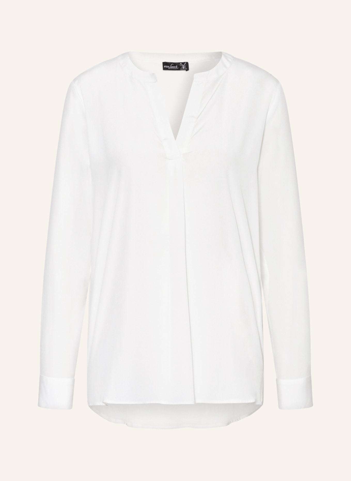 Blouse van Laack NEELES aus Seide, white