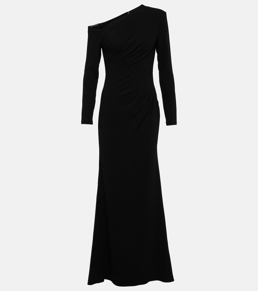 Roland Mouret Asymmetrical Cady Dress, Black