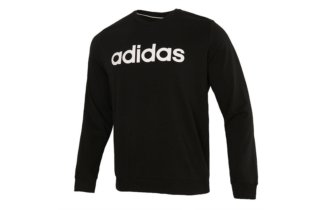 Essentials Sweatshirt for Men, Black Adidas, Black