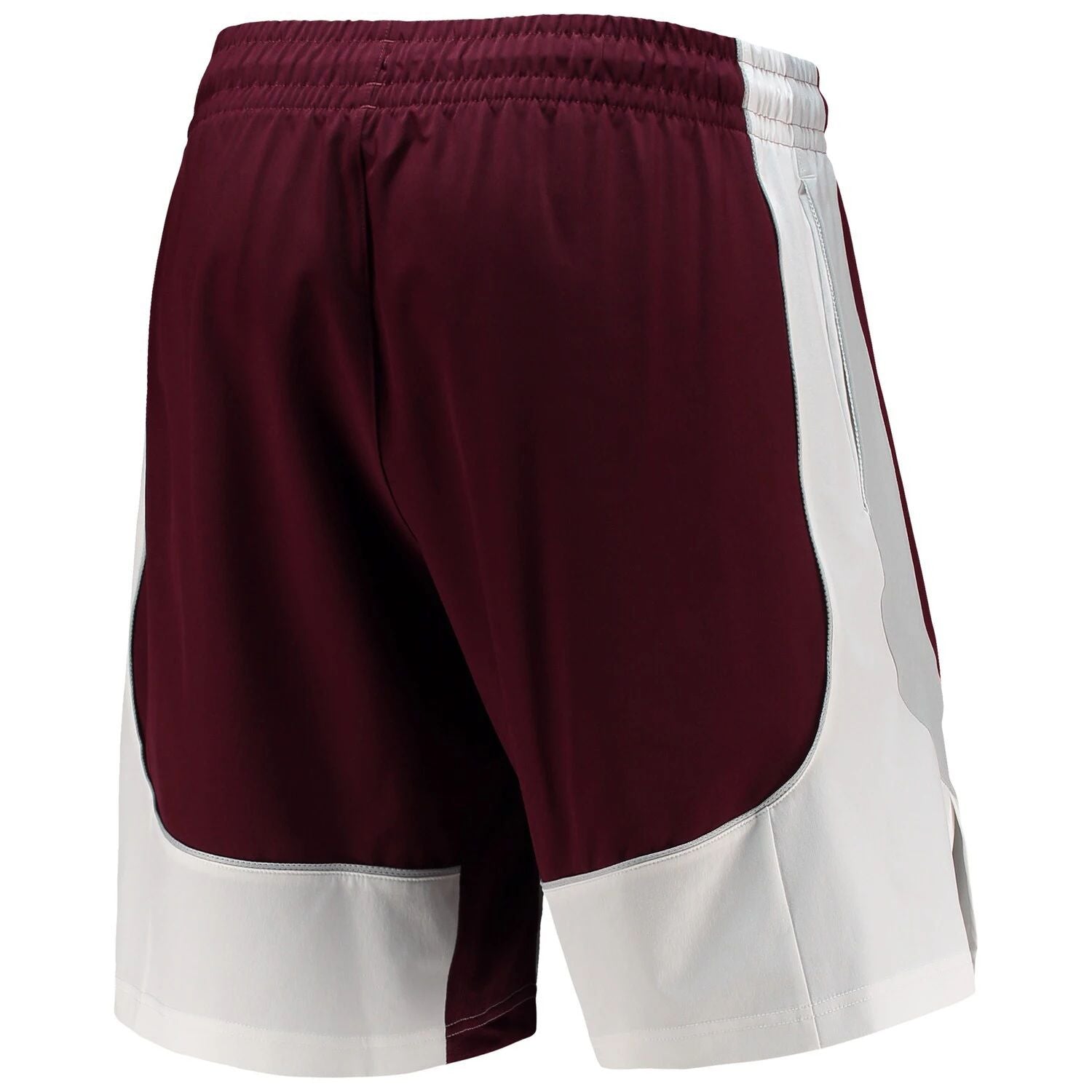 شورت كرة السلة adidas Mississippi State Bulldogs Swingman AEROREADY للرجال باللون العنابي