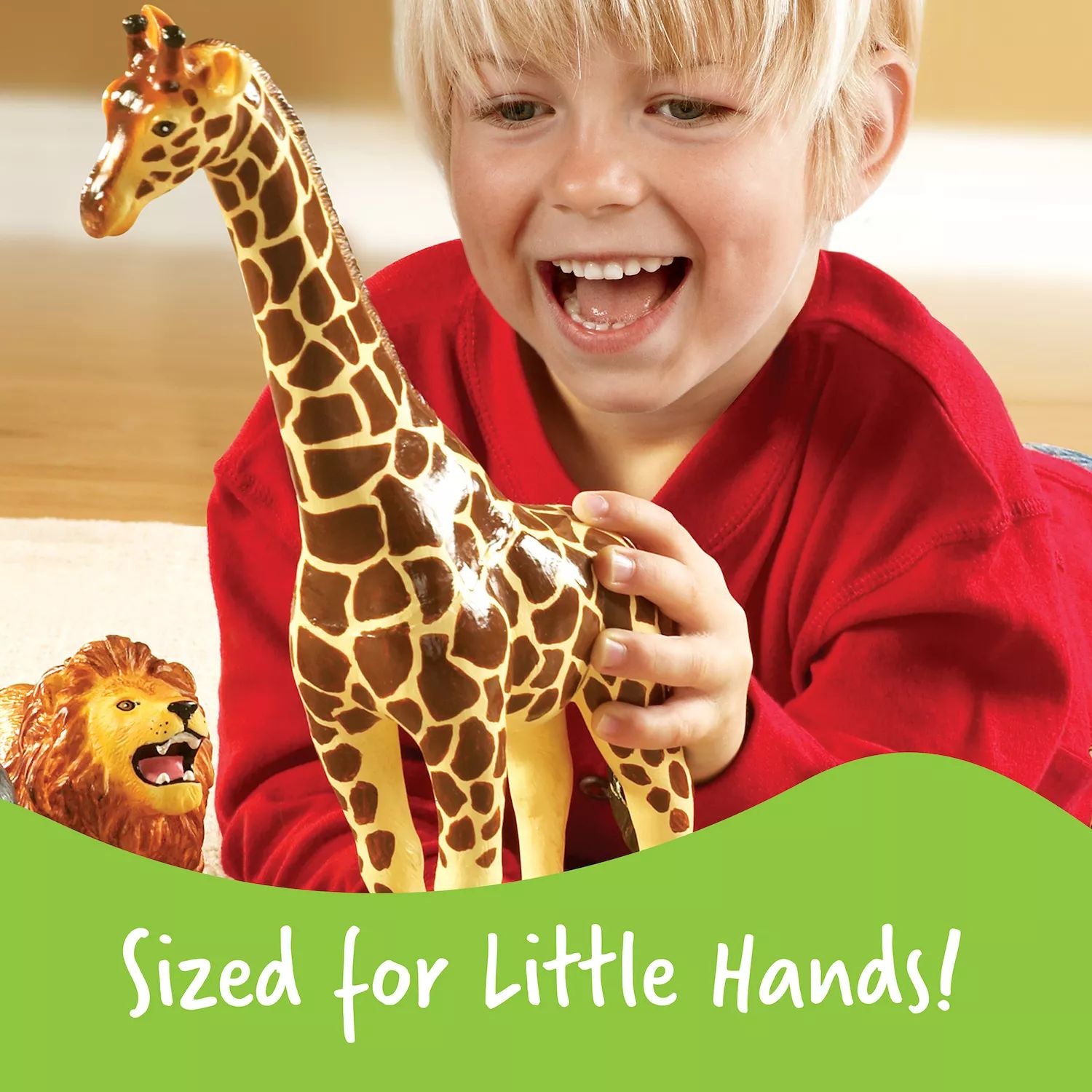 Learning resources 5 pcs. Giant Jungle Animals Learning Resources