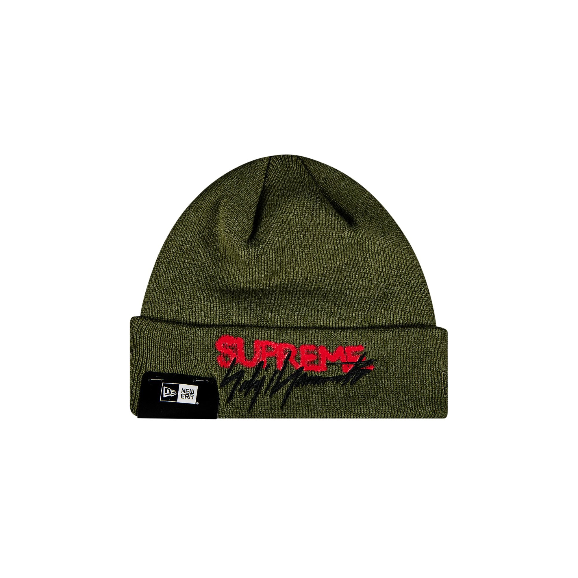 قبعة أوليف من Supreme x Yohji Yamamoto x New Era