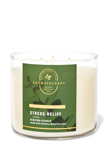 Eucalyptus Spearmint 3-Wick Candle, 14.5 oz / 411 g, Bath and Body Works