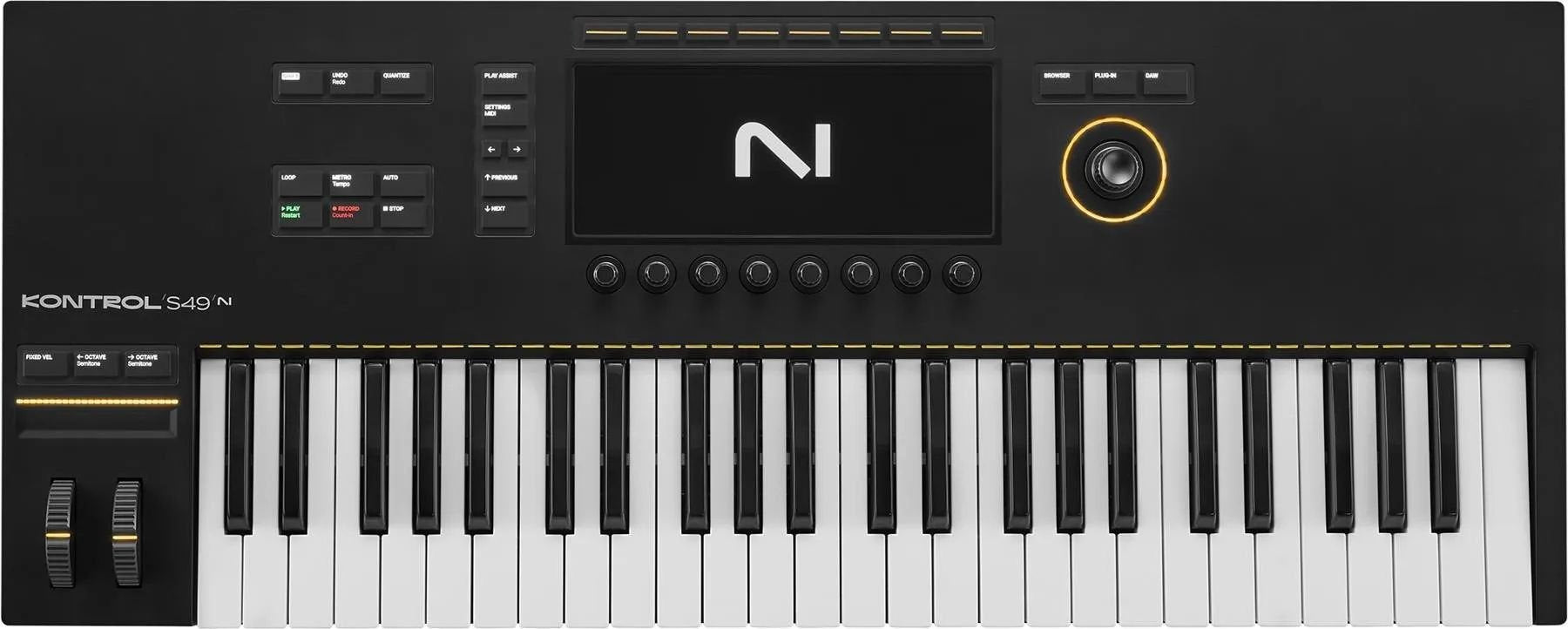 وحدة تحكم لوحة المفاتيح الذكية Native Instruments Kontrol S49 Mk3