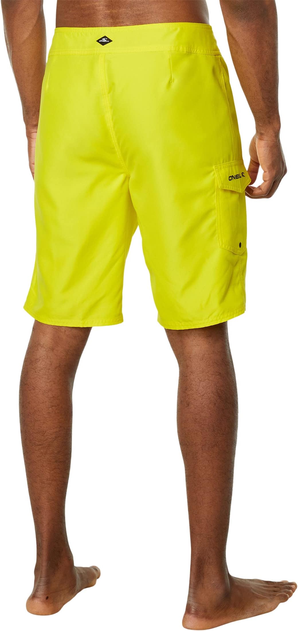 Santa Cruz Solid 2.0 O'Neill Board Shorts in Neon Yellow