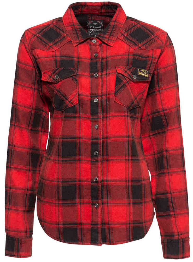 Women's plaid shirt Queen Kerosin King Kerosin