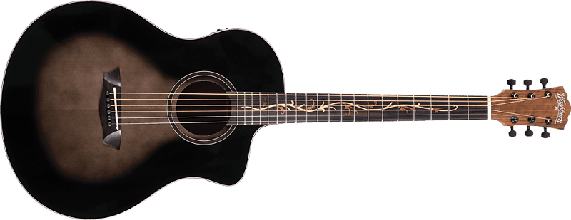 جيتار أكوستيك Washburn Bella Tono Vite S9V Gloss Charcoal Burst