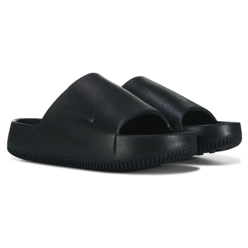 Calm Nike Women's Slide Sandals, Black