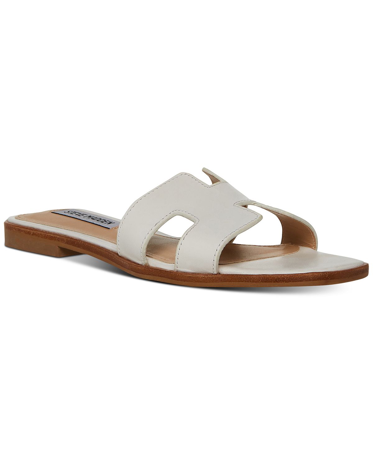 Women's Hadyn Steve Madden slides, white