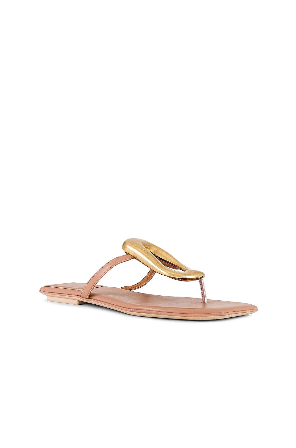 Jeffrey Campbell Linques-2 Sandals in Natural Gold