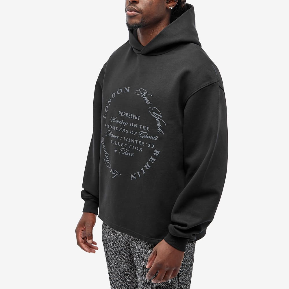 Represent Season Tour Loose Hoodie, Black