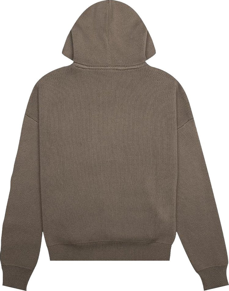 Fear of God Essentials Knit Hoodie 'Taupe', Tan