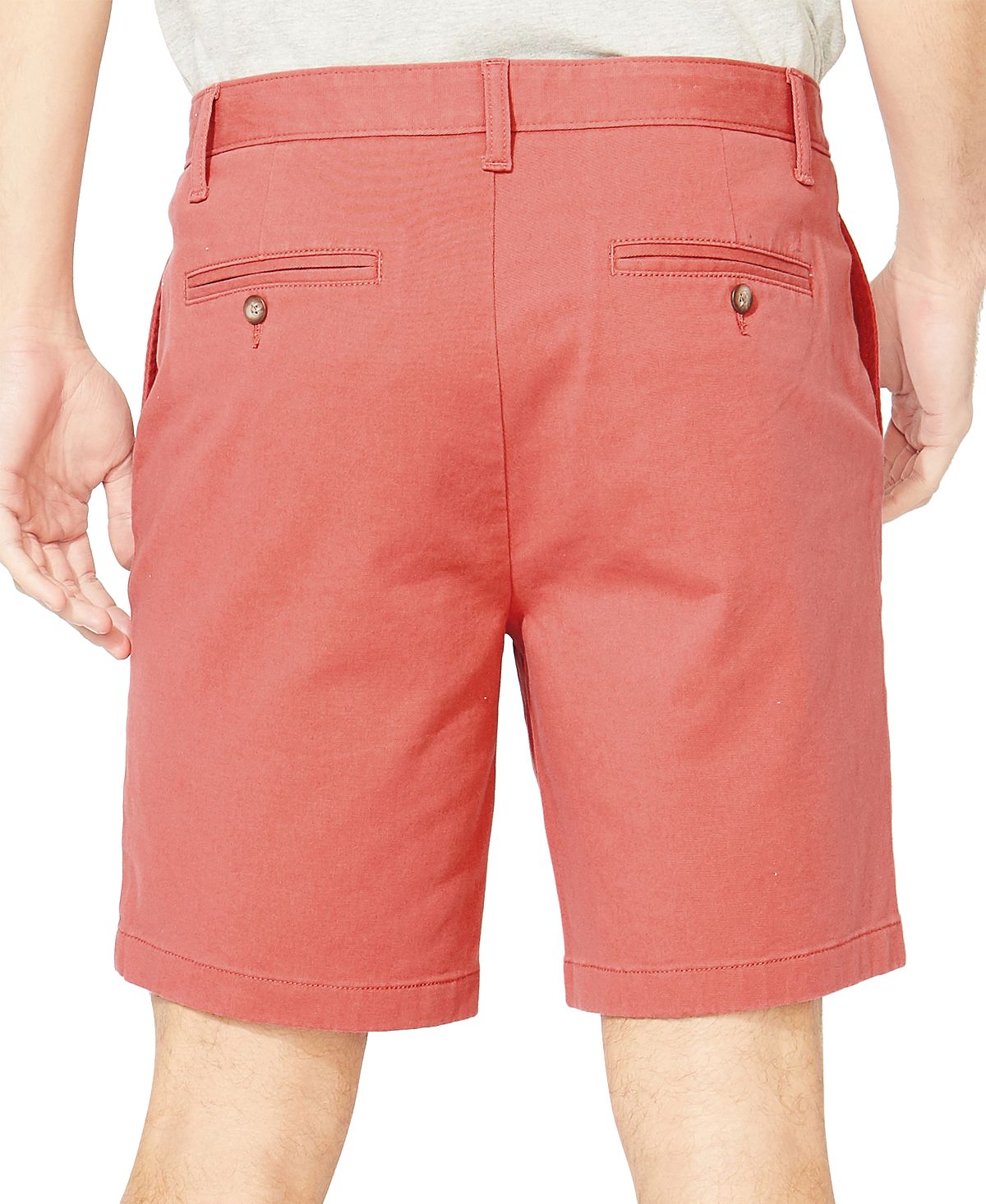 Nautica Classic-fit 8.5" Stretch Chinos Flat Front Flat Front multi