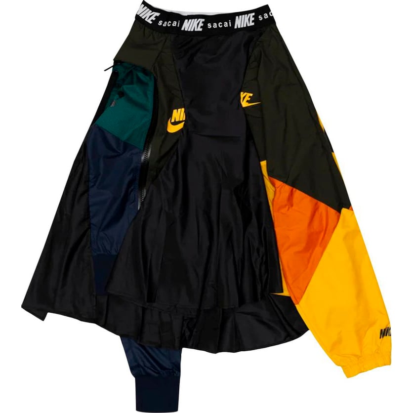 Nike Women's x Sacai Skirt 'Black/University Gold', black