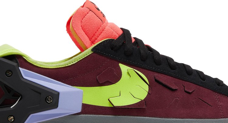 Nike Acronym x Blazer Low 'Night Maroon' Red