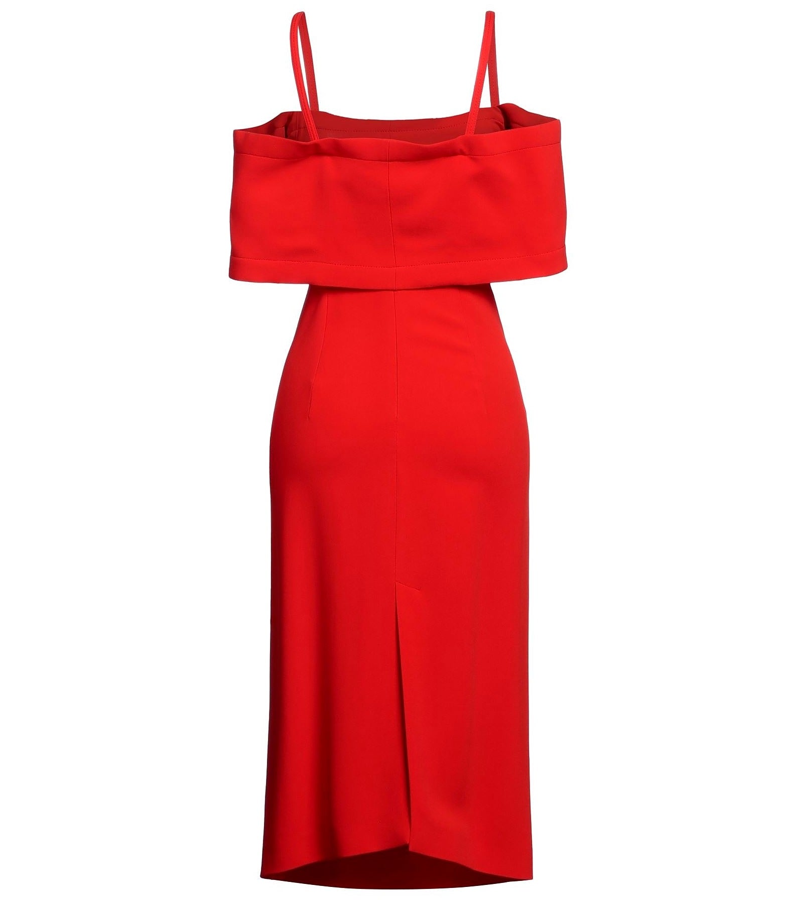 Victoria Beckham Midi Dress, red