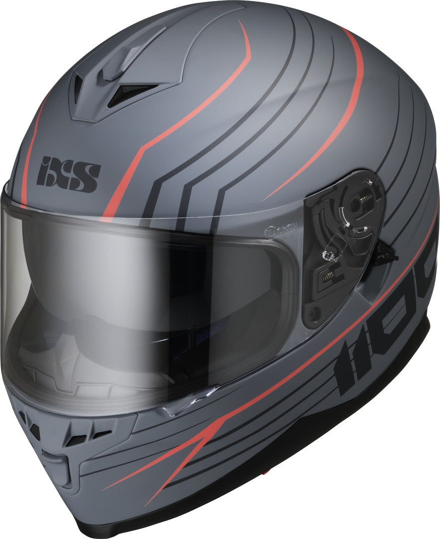 Helmet IXS 1100 2.1, gray-red