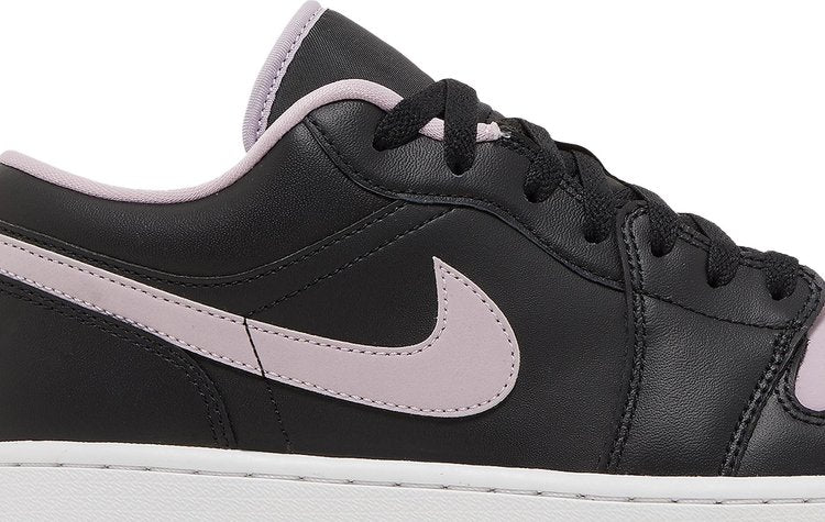 Air Jordan 1 Low SE Black Iced Lilac Sneakers, black