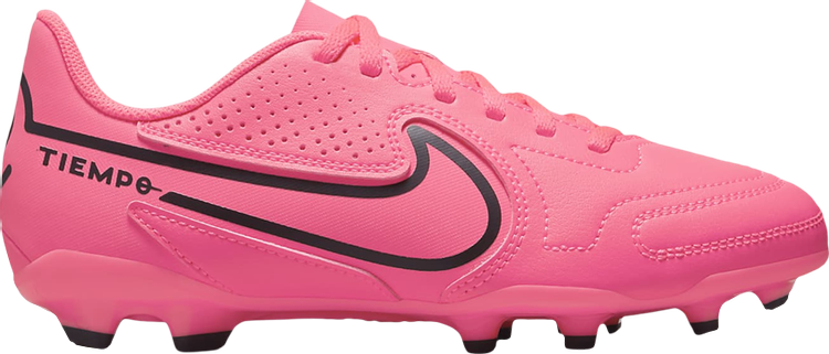 Nike Tiempo Legend 9 Club MG GS 'Racer Pink' Boots, Pink