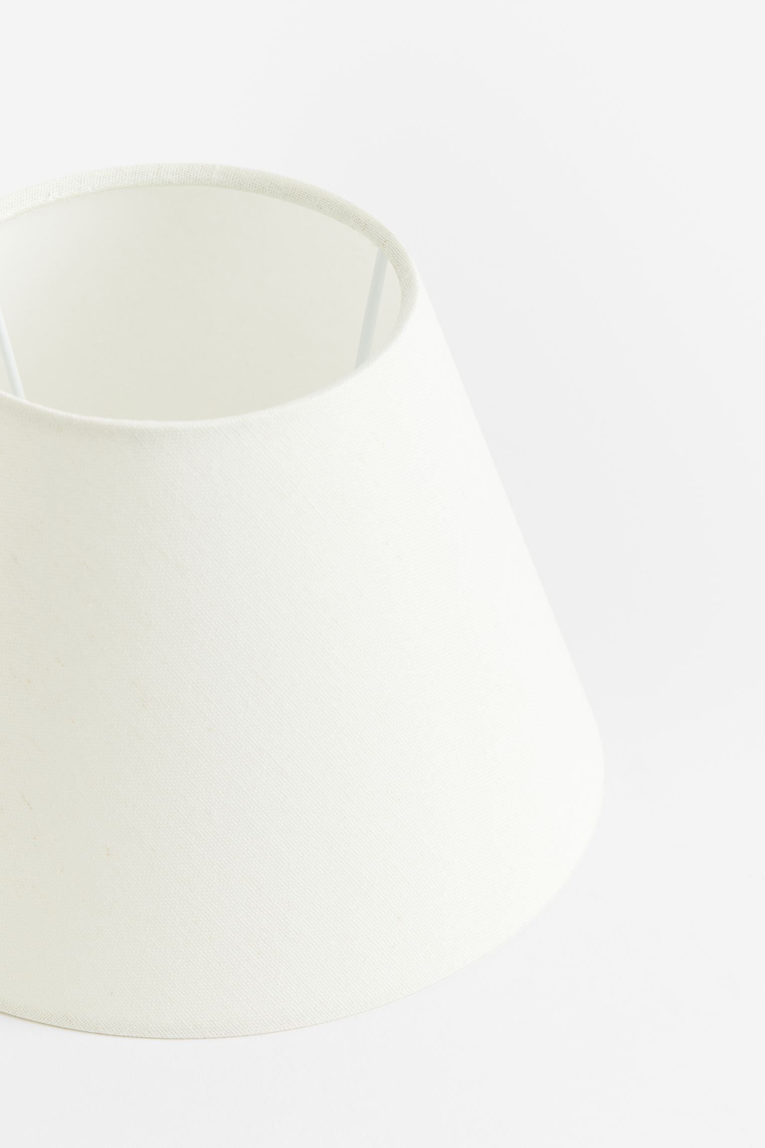 Lampshade H&M Home Small Linen-blend, white