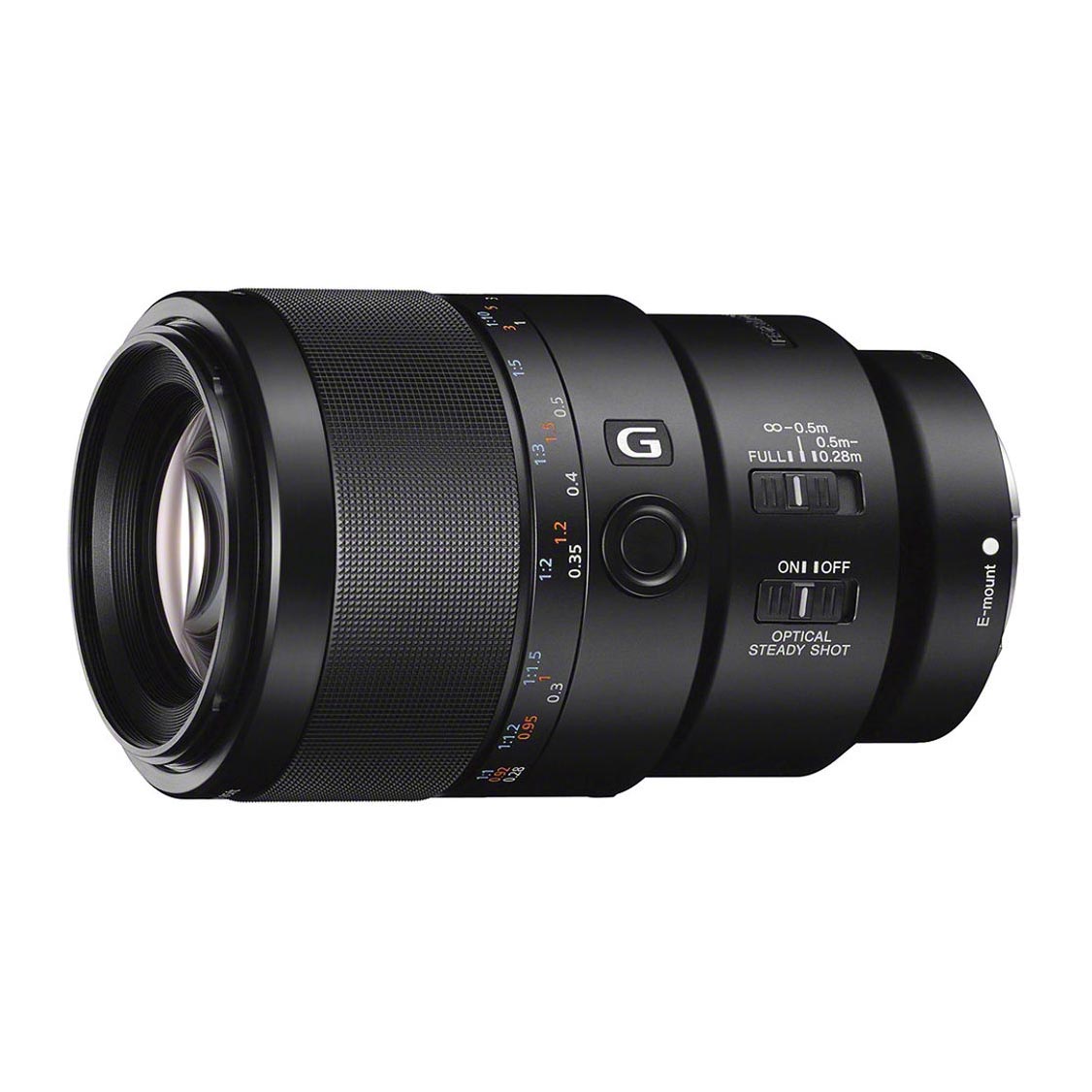 عدسة سوني FE 90mm f/2.8 Macro G OSS، باللون الأسود