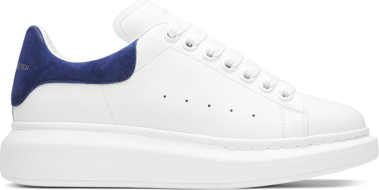 حذاء رياضي Alexander McQueen Womens Oversized Sneakers Paris أزرق، أبيض