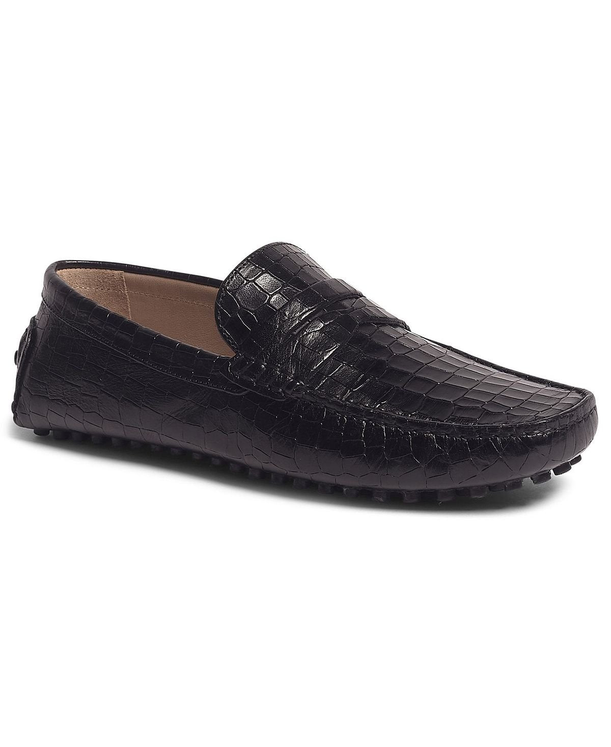 Ritchie penny Carlos by Carlos Santana men's loafers, black