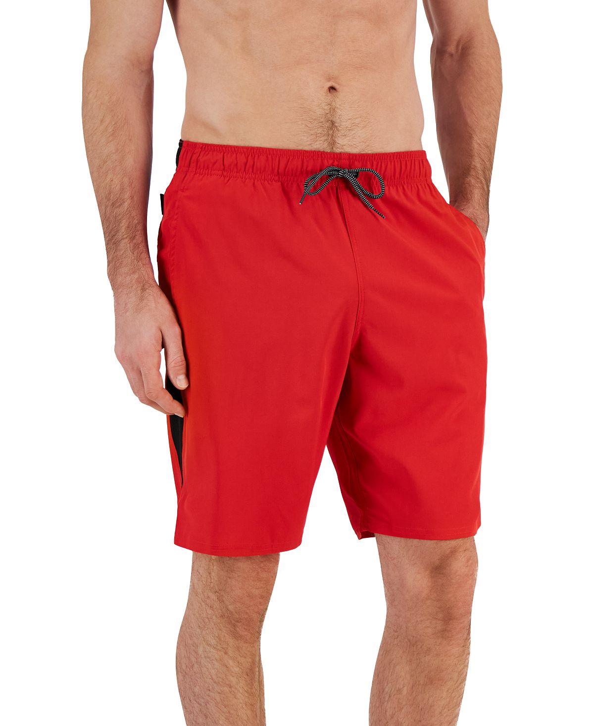 Beach shorts Contend Water-Repellent Colorblocked 9, red