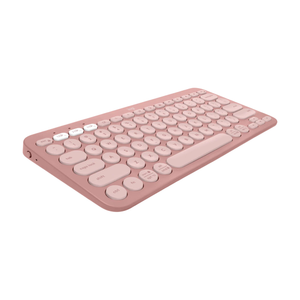 Logitech PEBBLE 2 peripheral kit (keyboard + mouse), pink