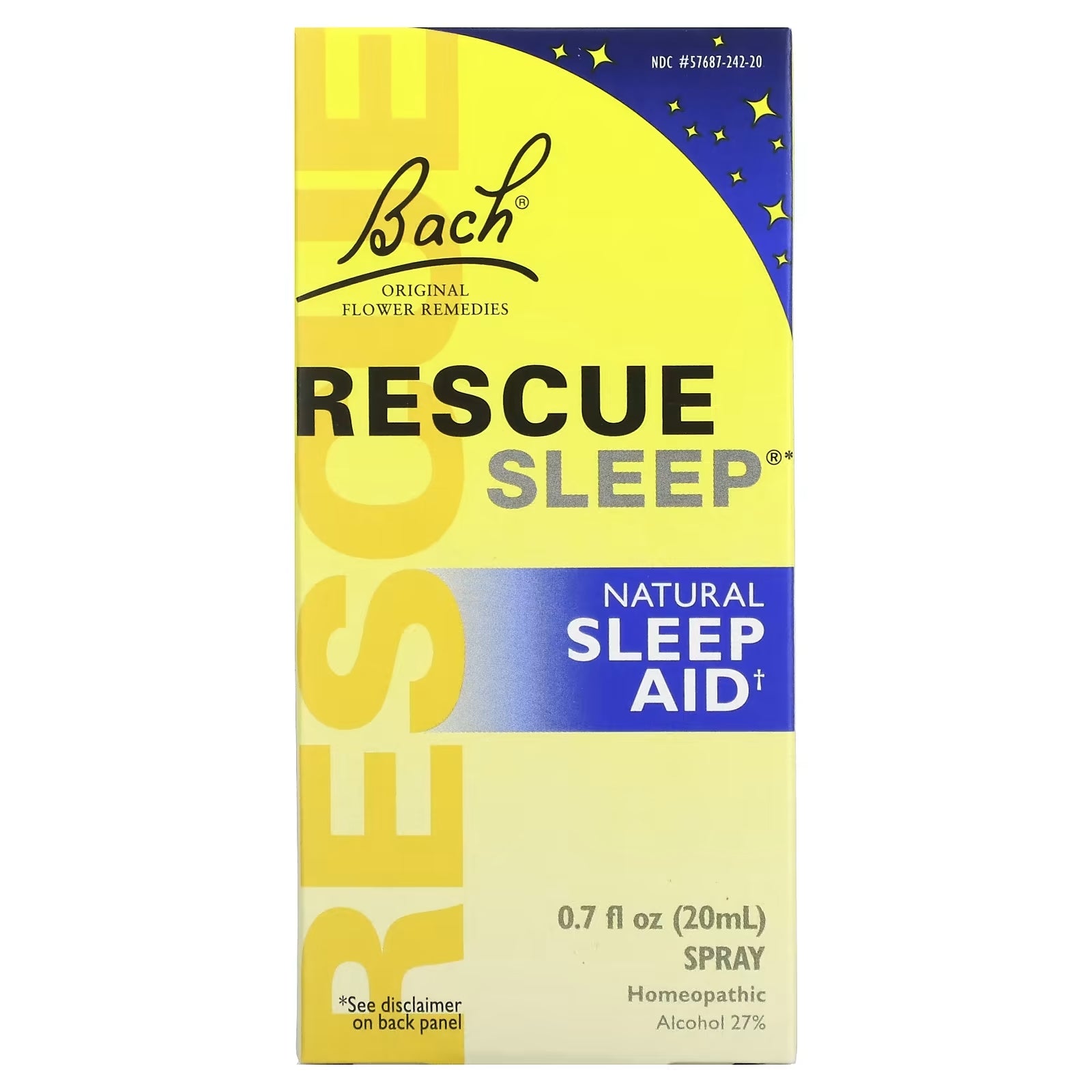 Bach Original Flower Remedies natural sleep aid spray, 20 ml