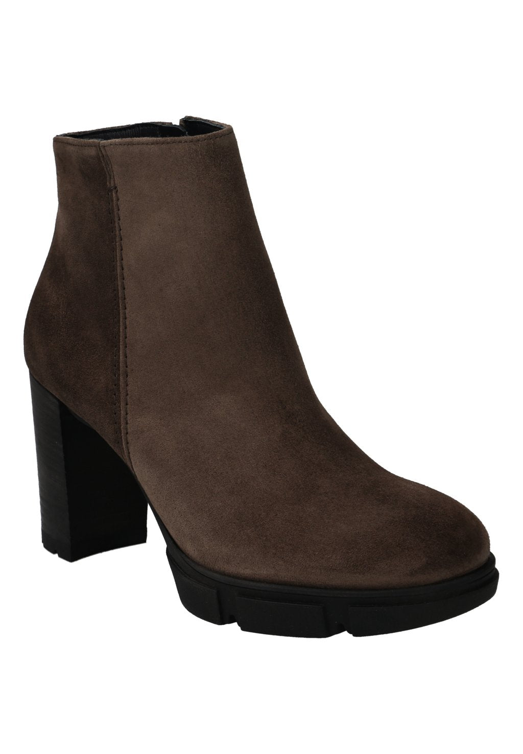 Paul Green heeled ankle boots, brown