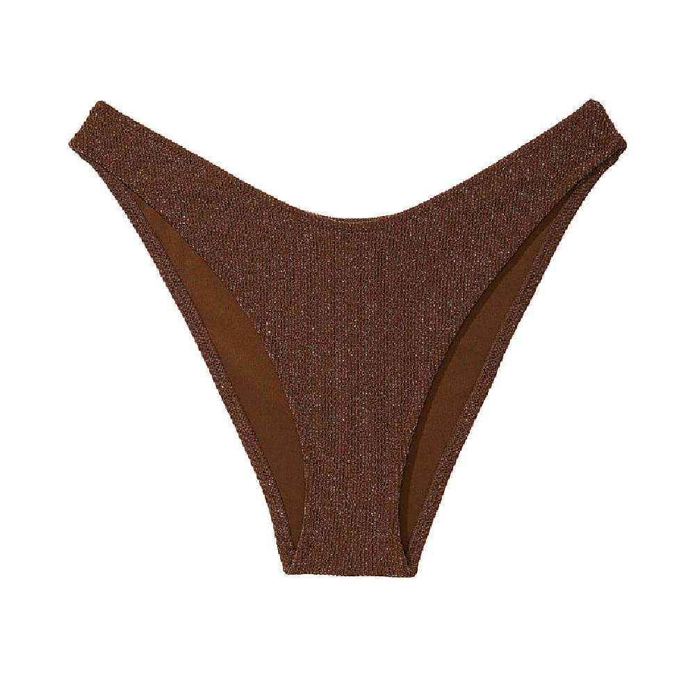 Victoria's Secret Pink Brazilian Bikini Briefs, Brown