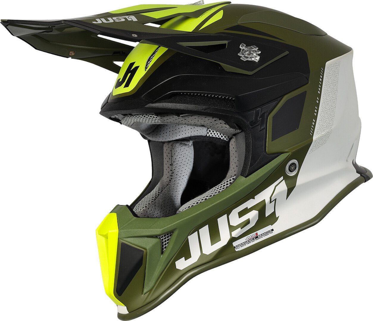 Just1 J18 Pulsar Army Limited Edition MIPS Motocross Helmet,