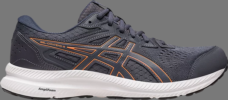 Sneakers gel contend 8 4e wide 'carrier gray orange' Asics, gray