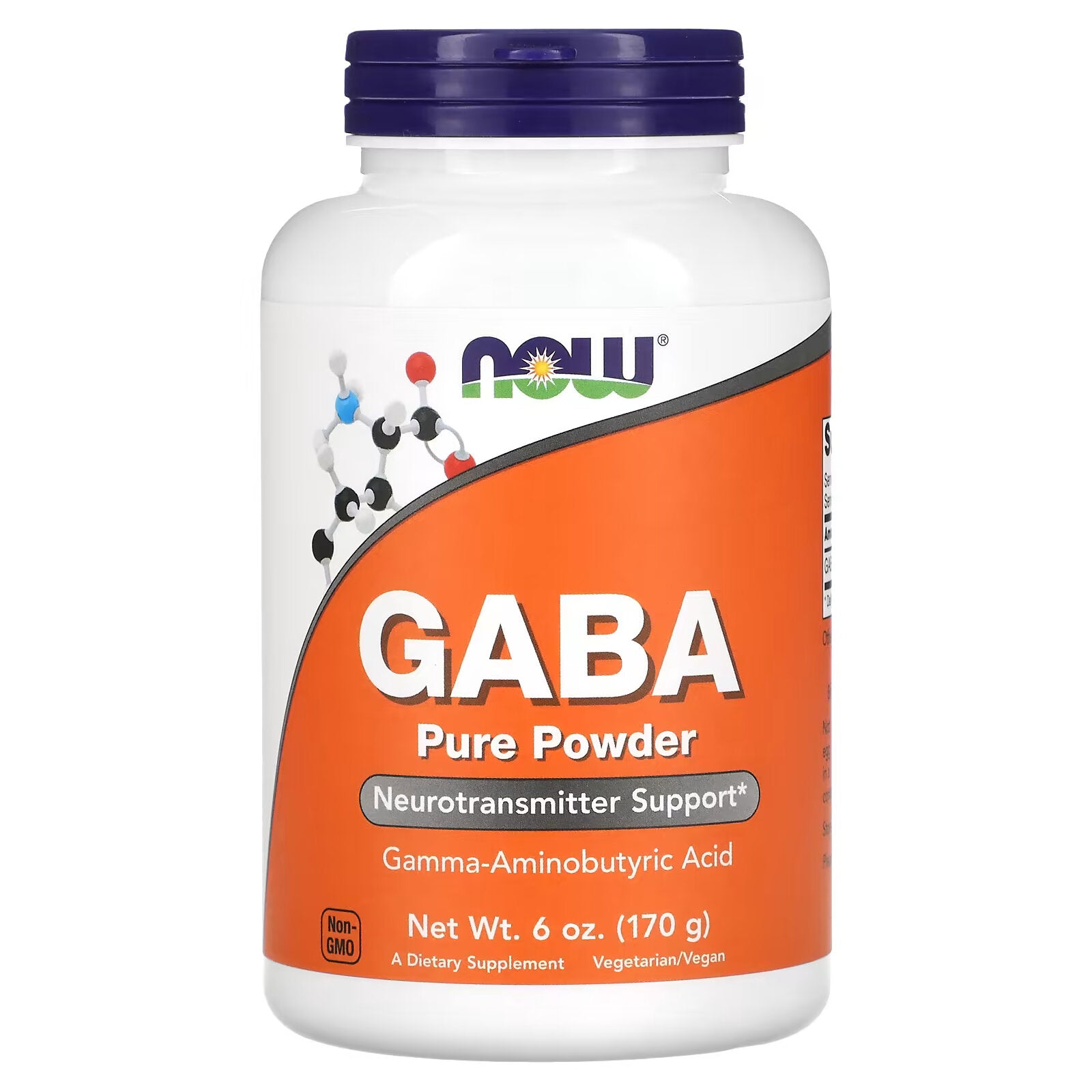 GABA NOW Foods, 170 g