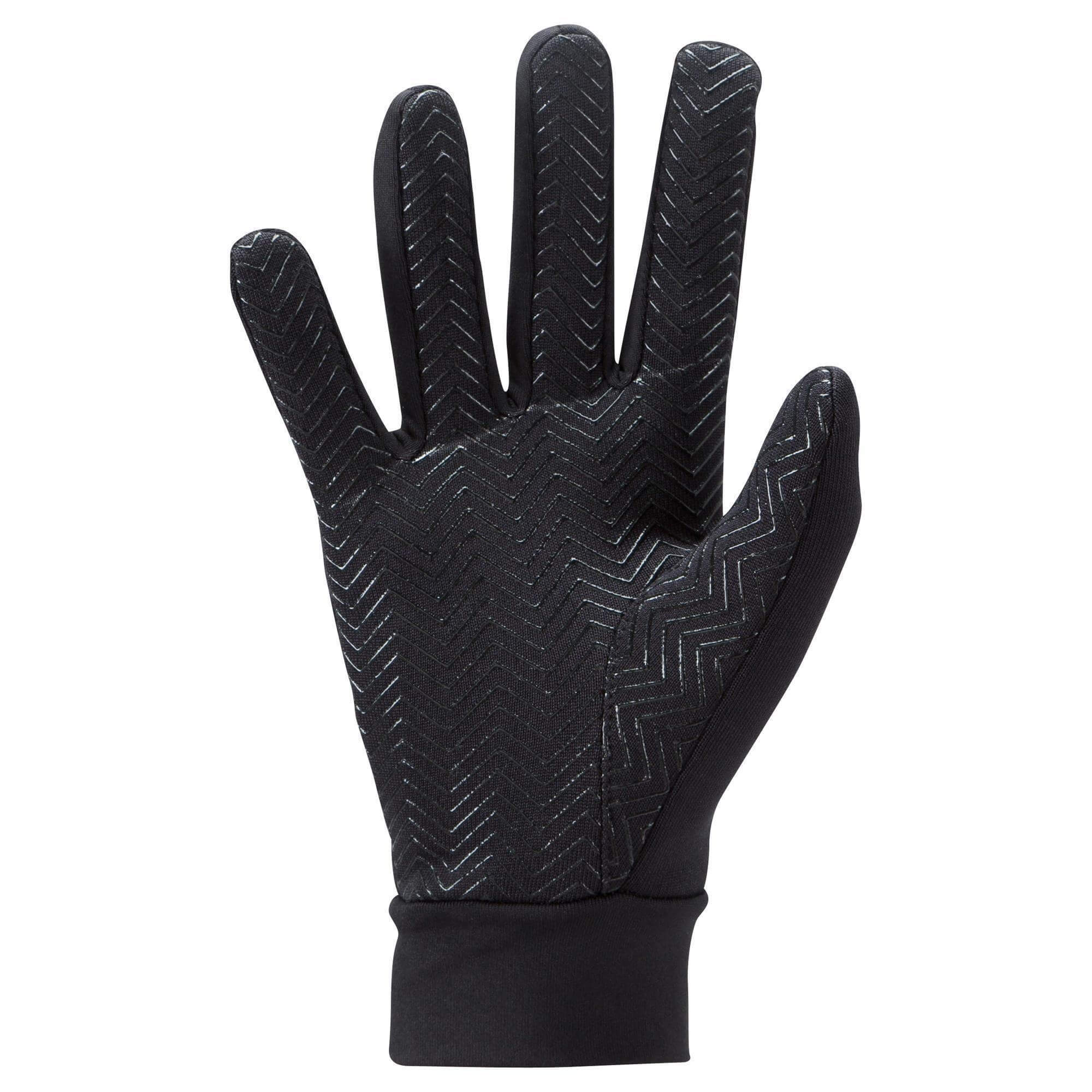 Kipsta Keepdry 500 children's football gloves, black