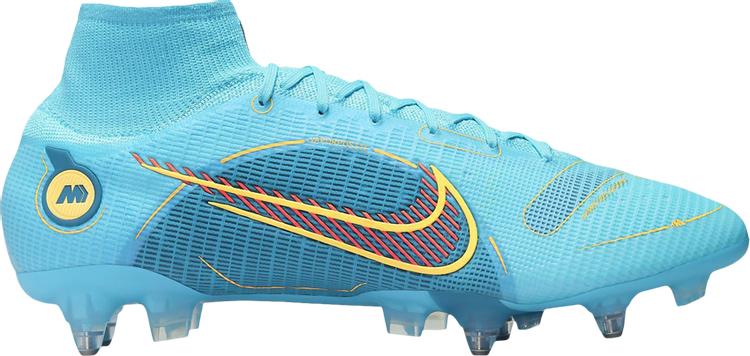 Nike Mercurial Superfly 8 Elite SG Pro AC 'Blueprint' Boots, Blue