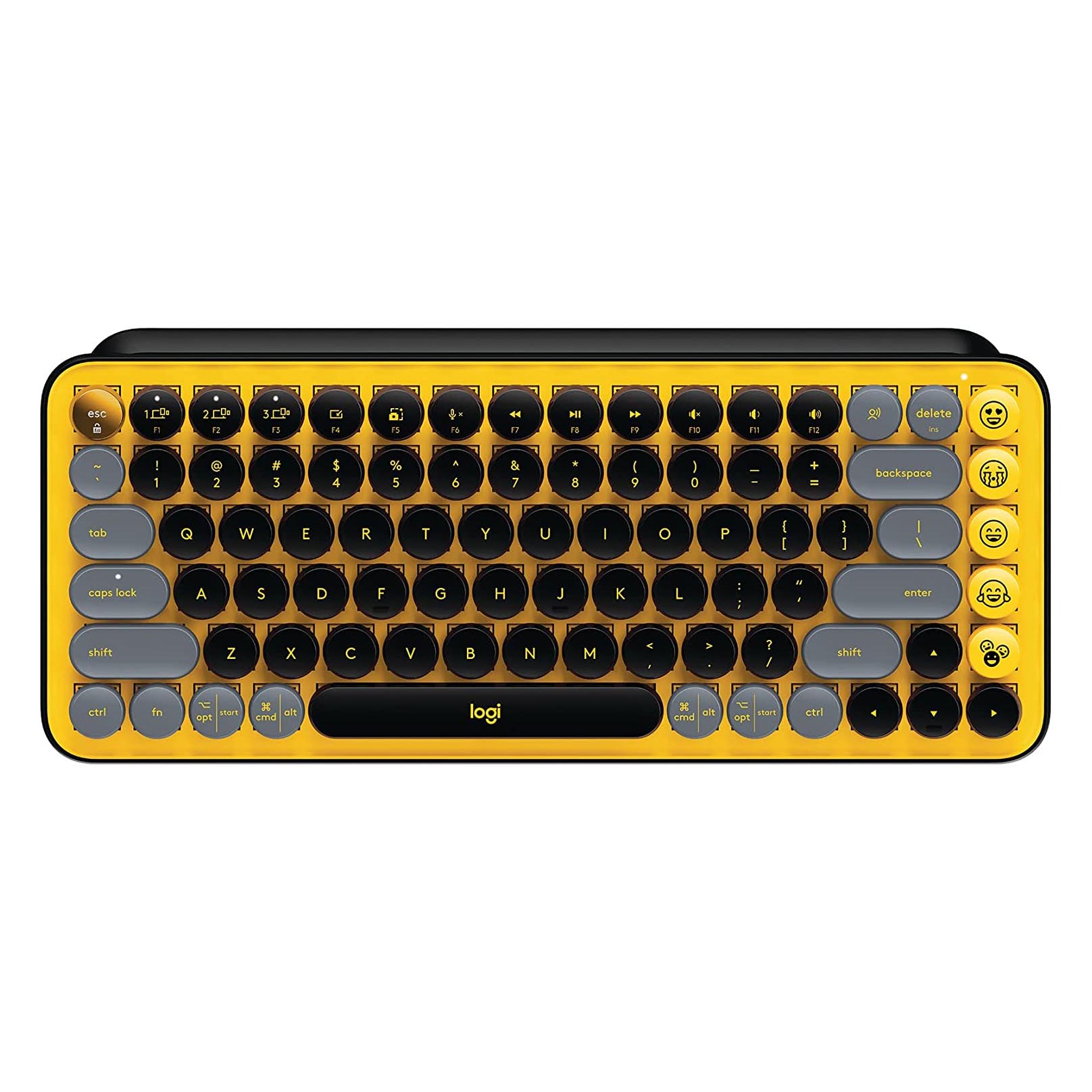 Keyboard Logitech POP Keys, English layout, yellow