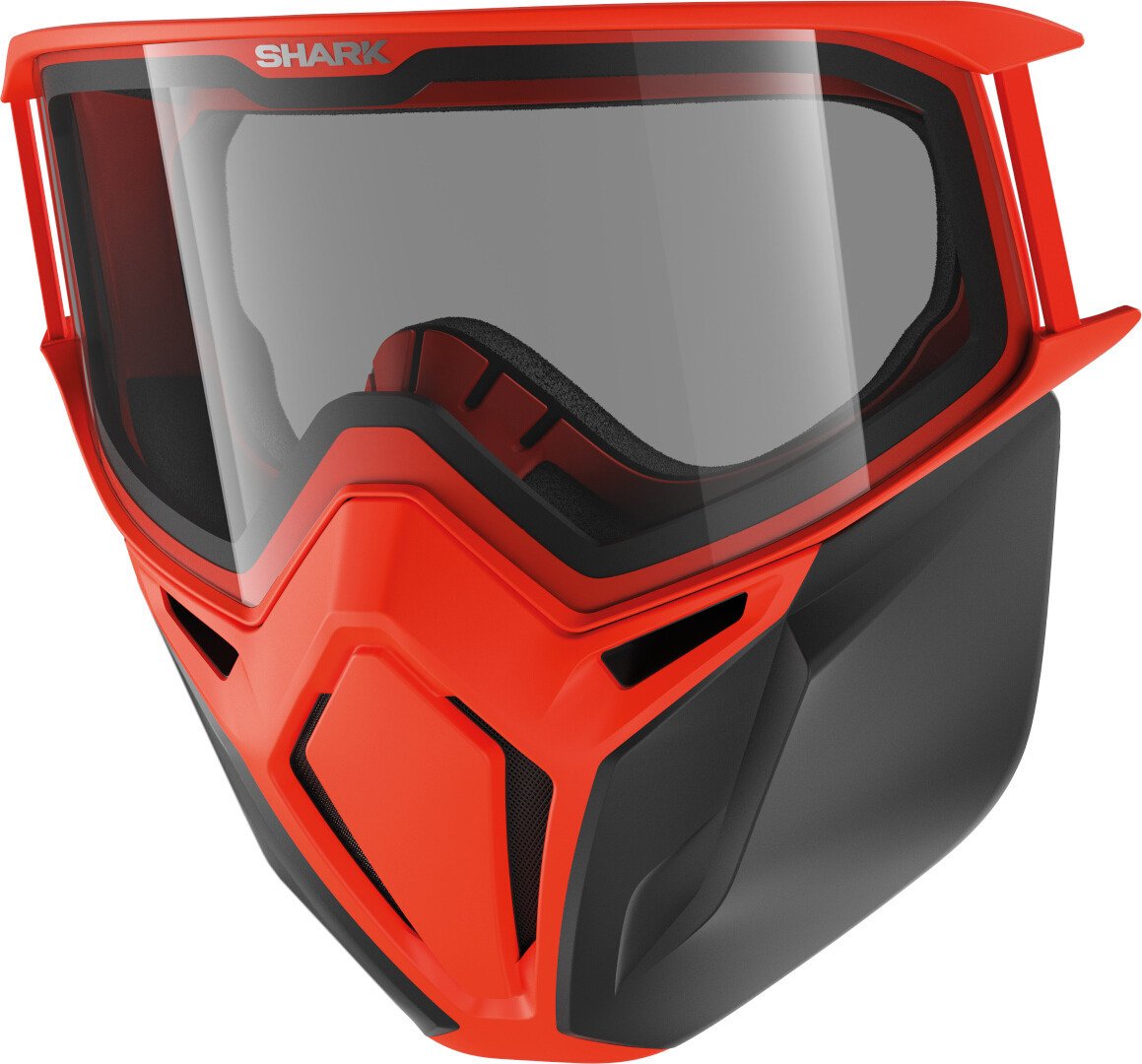 Shark Street Drak Glasses and mask set, orange