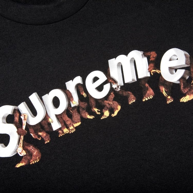 تي شيرت Supreme Apes باللون الأسود