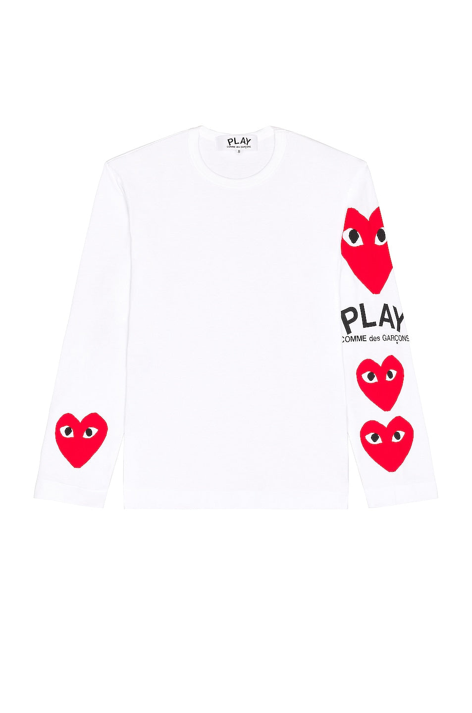 Comme des Garçons Logo T-shirt, white