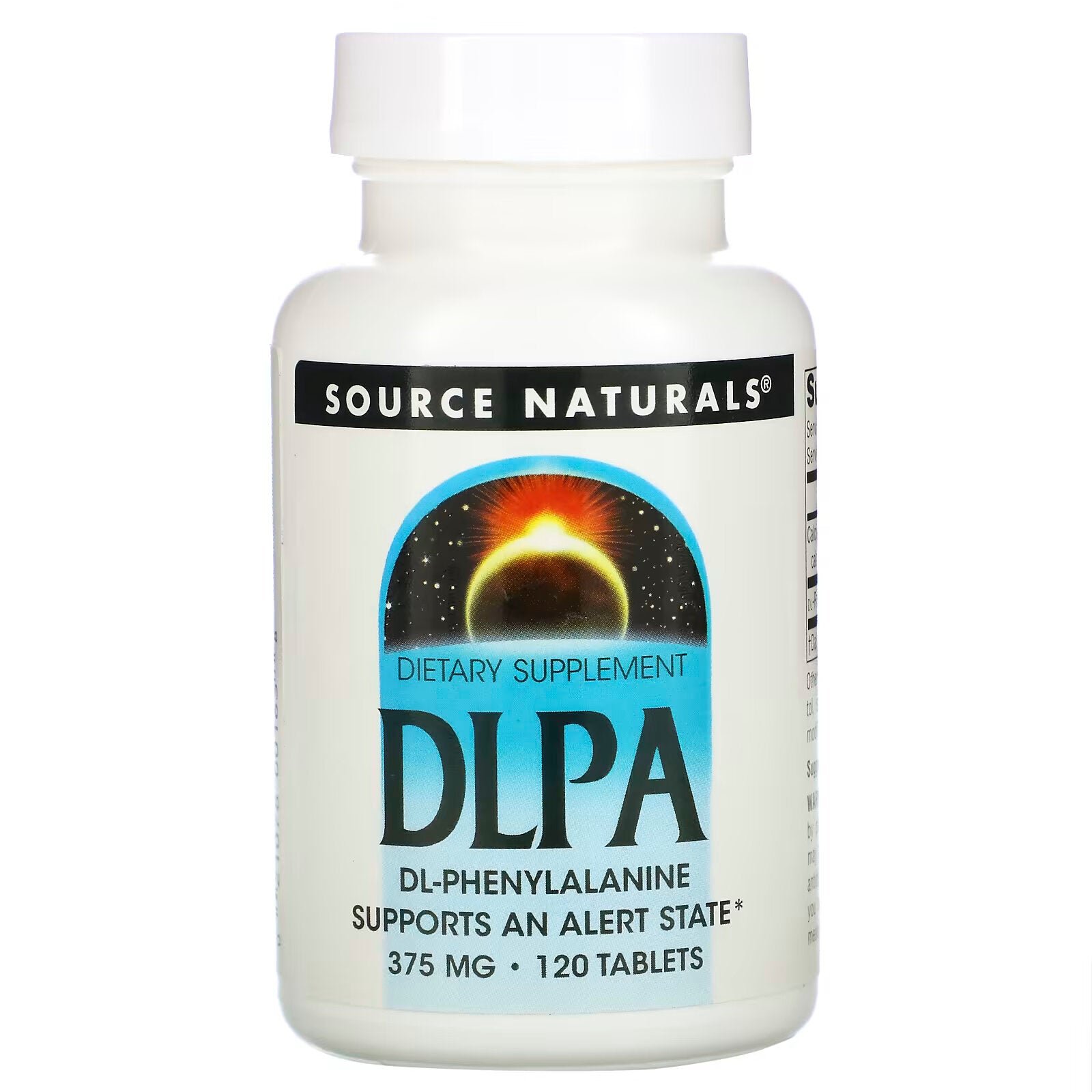 Source Naturals, DLPA، 375 مجم، 120 قرصًا