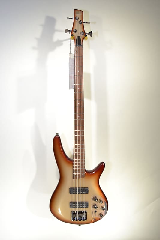 Ibanez SR300E Bass Charred Champagne Burst - Pro Setup